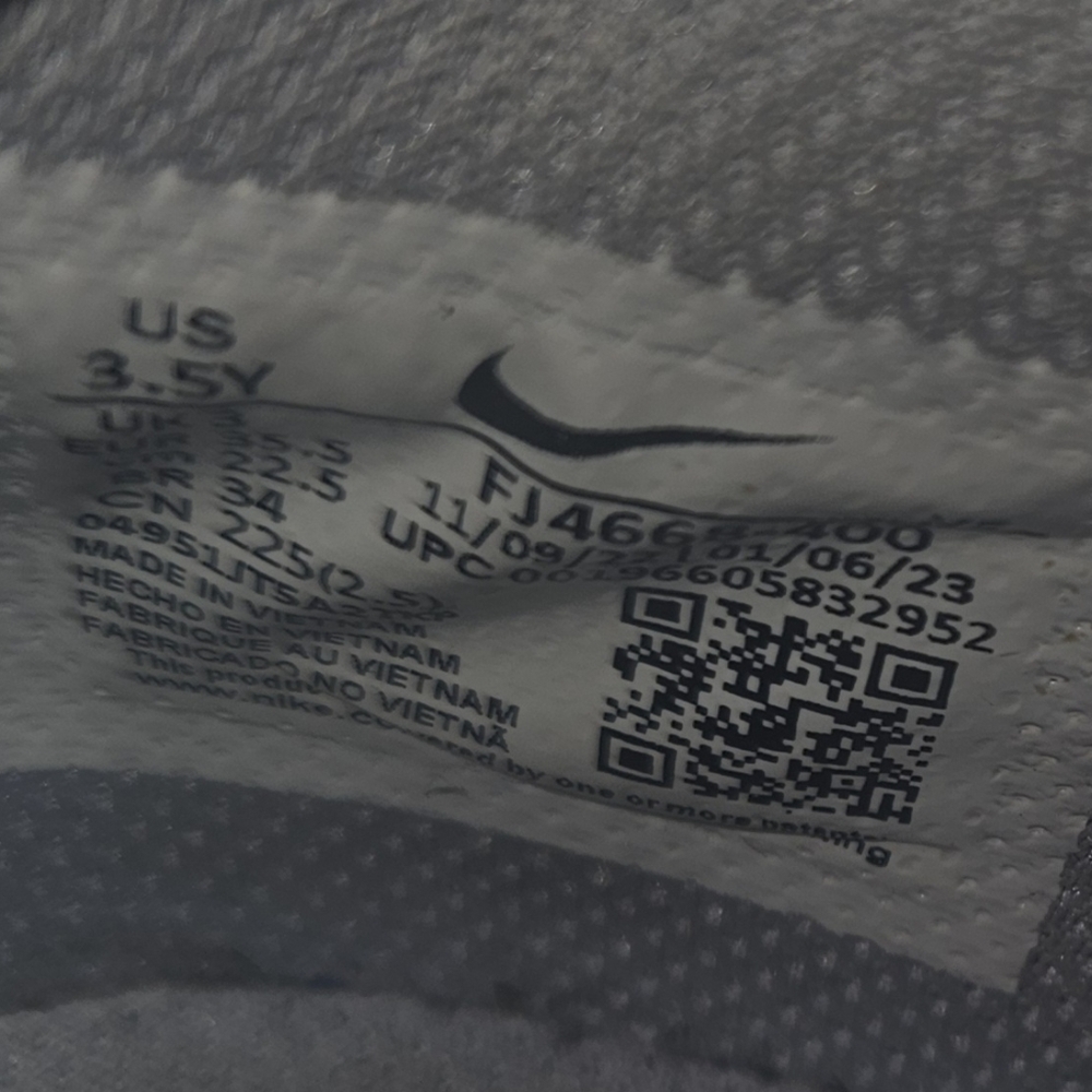 Nike Dunk Low Next Nature Blue Whisper Iridescent (GS) - Picture 12 of 12